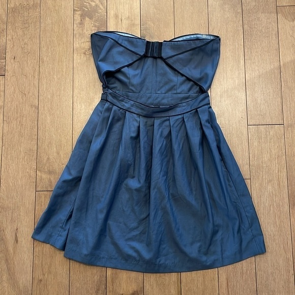 Valérie Dumaine Maura Dress strapless sweetheart neckline, made in Canada, sz M - Picture 5 of 16